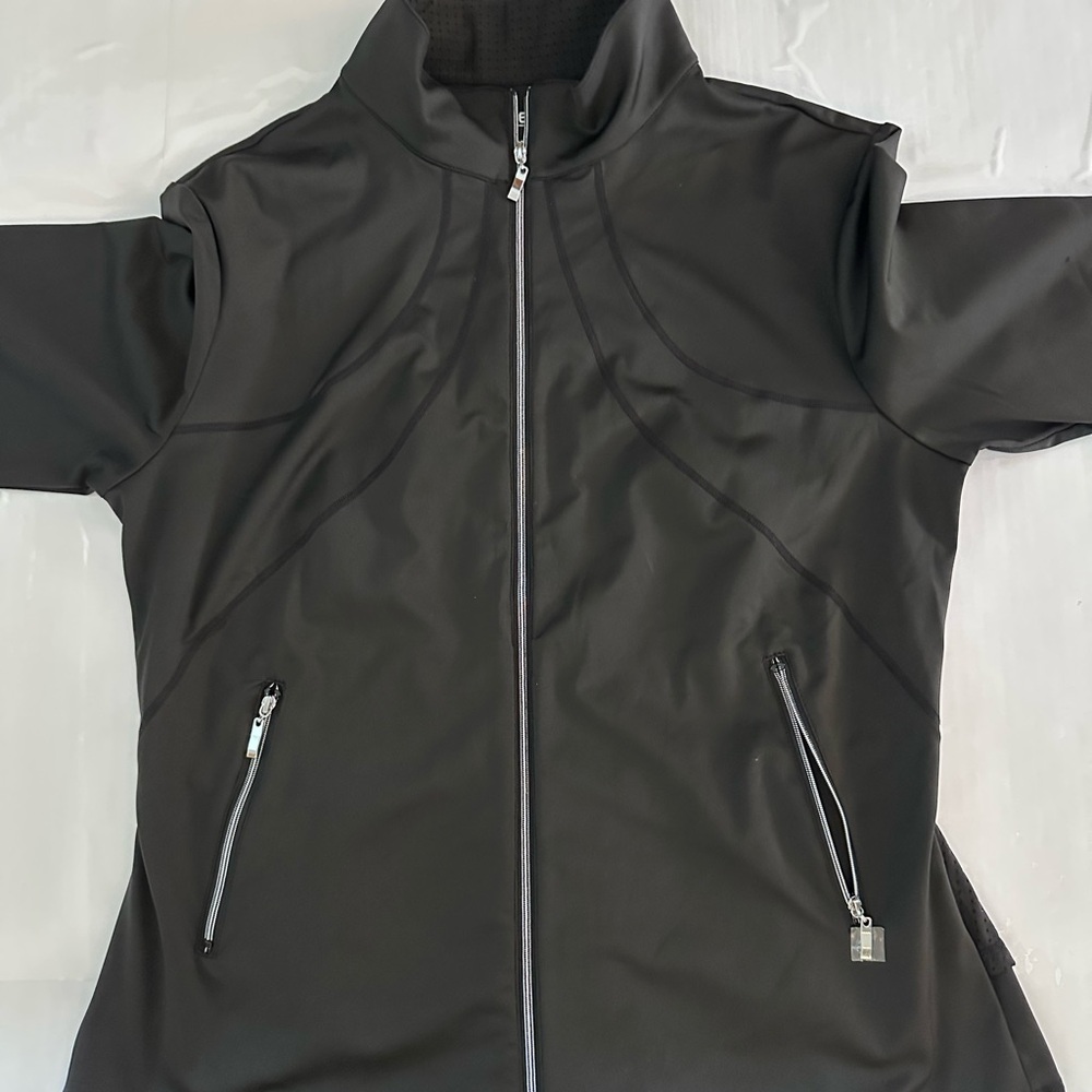 Acegolfs More Than Basic Ruffle Golf Jacket, L - image 5